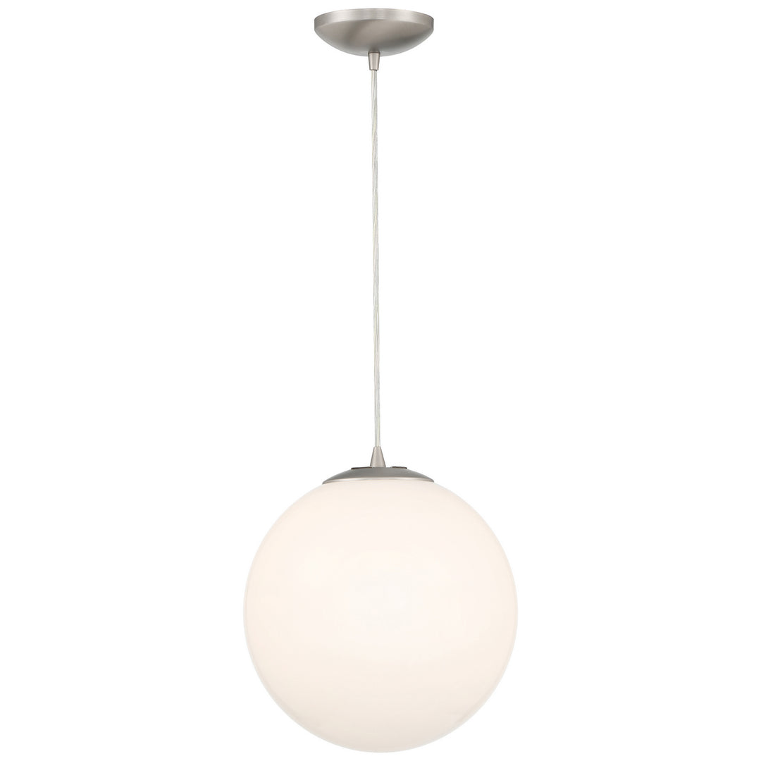 Access Pearl 23944-BS/OPL Pendant Light - Brushed Steel