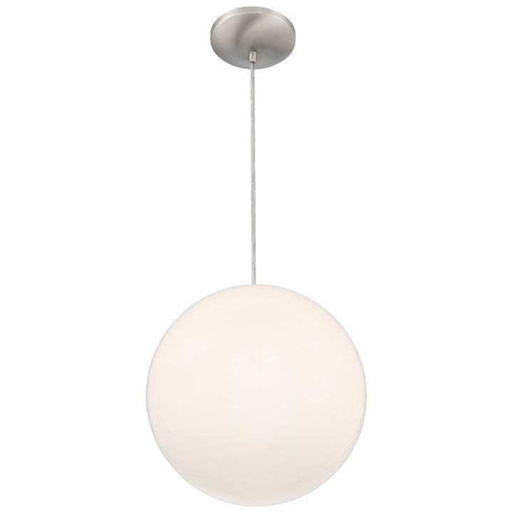 Access Pearl 23944-BS/OPL Pendant Light - Brushed Steel