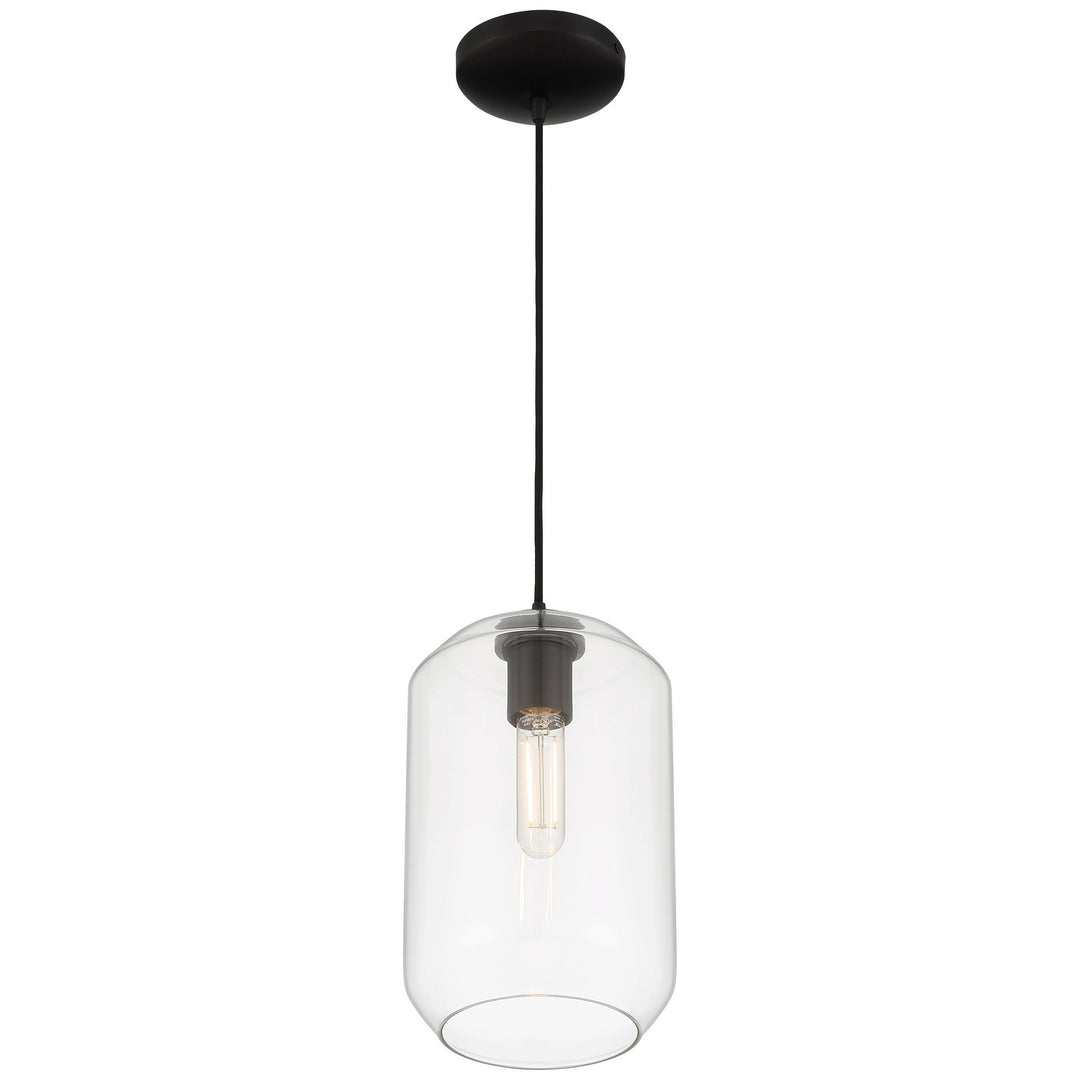 Access Clarity 29010LEDDLP-BL/CLR Pendant Light - Black