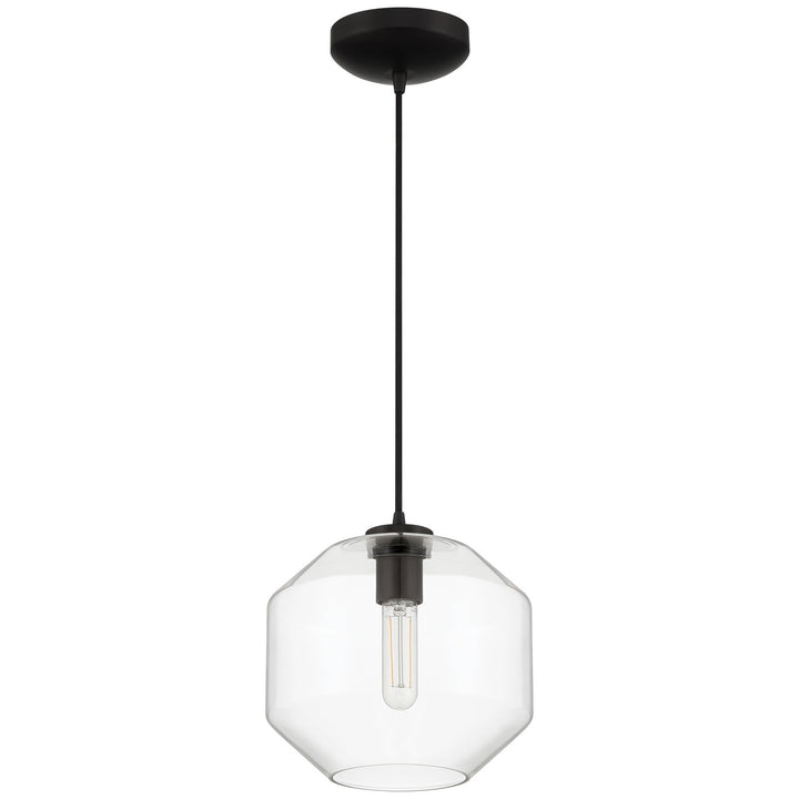 Access Clarity 29011LEDDLP-BL/CLR Pendant Light - Black