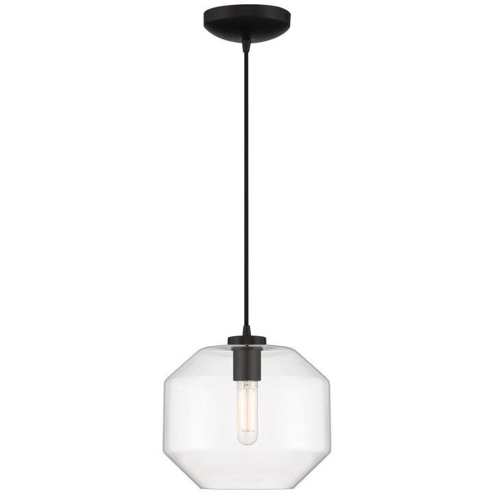 Access Clarity 29011LEDDLP-BL/CLR Pendant Light - Black