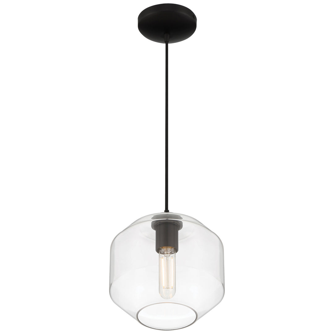 Access Clarity 29011LEDDLP-BL/CLR Pendant Light - Black