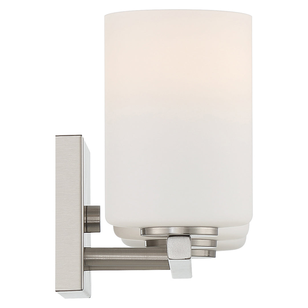 Access Sienna 62623-BS/OPL Bath Vanity Light 21 in. wide - Brushed Steel