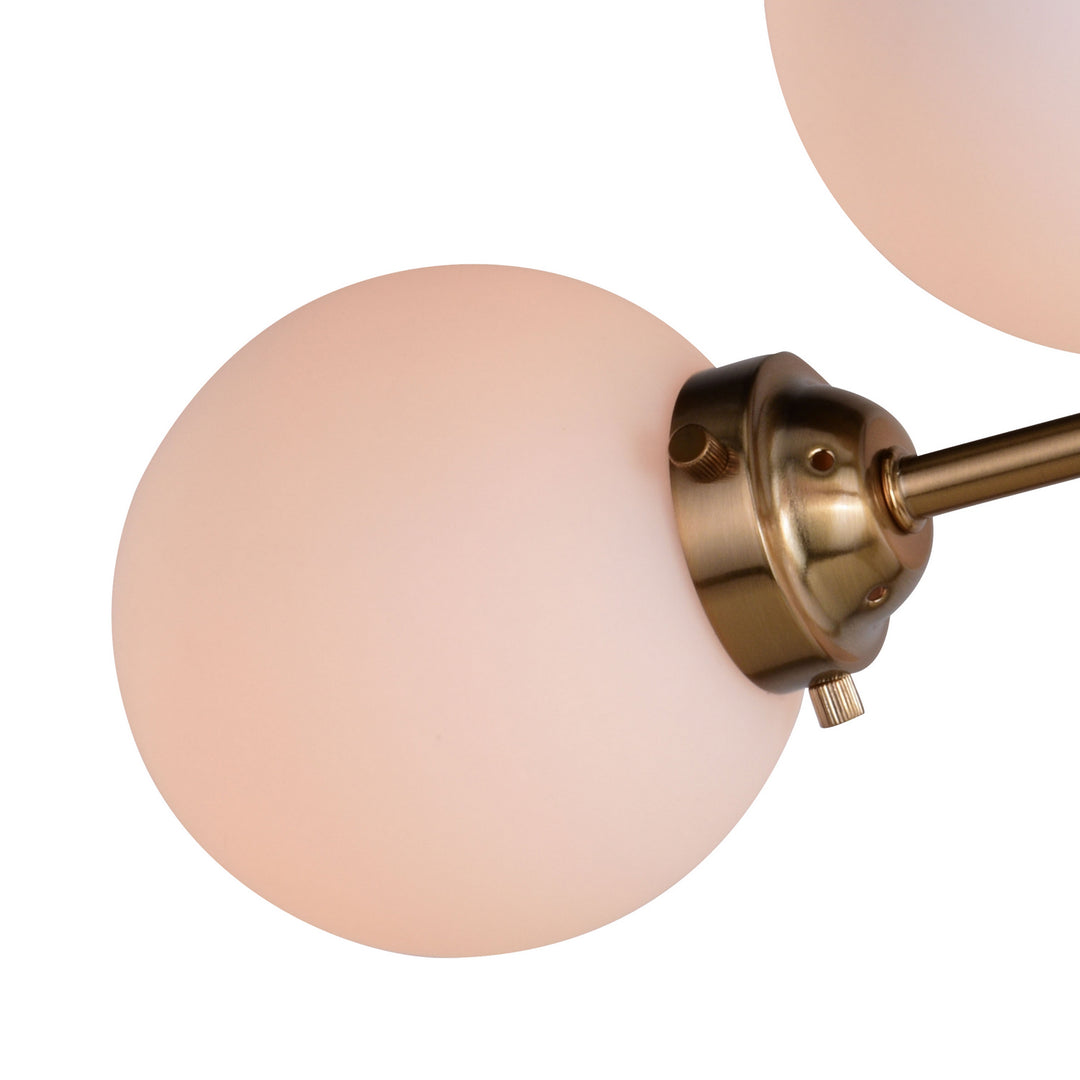 Vaxcel Orbit C0268 Ceiling Light - Muted Brass