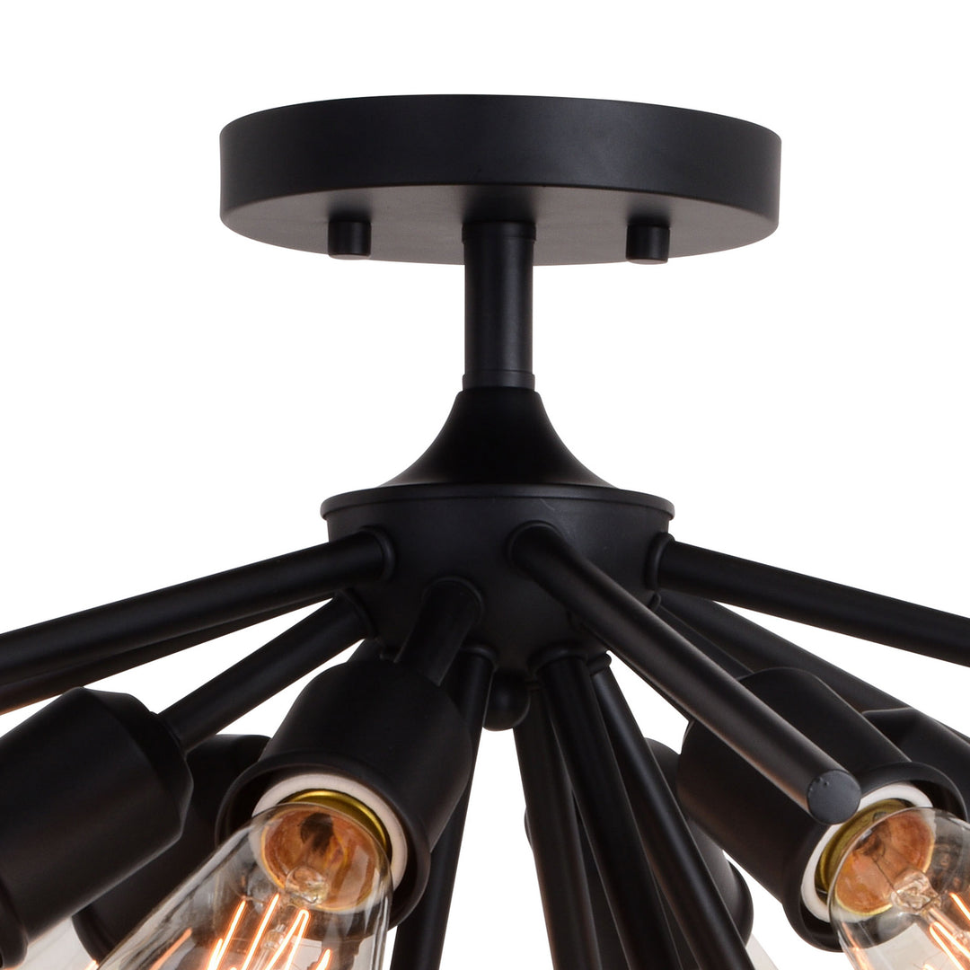 Vaxcel Estelle C0273 Ceiling Light - Matte Black