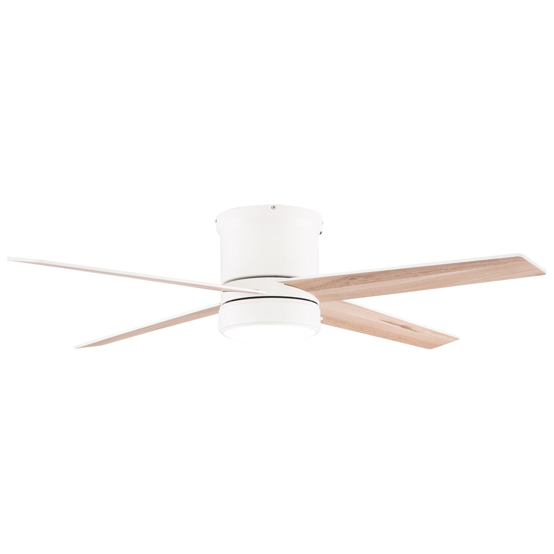 Vaxcel Erie F0107 Ceiling Fan - Matte White, Matte White-Elm/