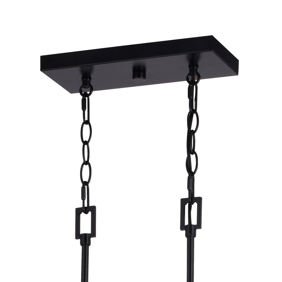 Vaxcel Canton H0270 Pendant Light - Black and Matte White