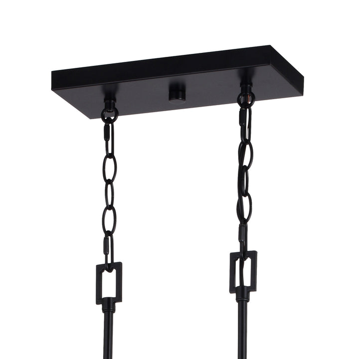 Vaxcel Canton H0270 Pendant Light - Black and Matte White