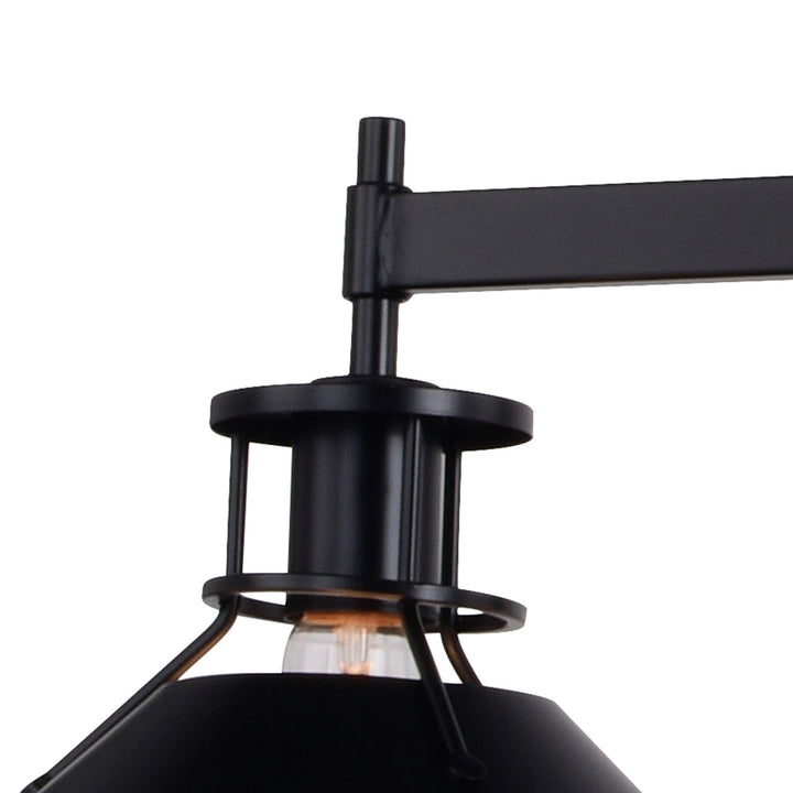 Vaxcel Canton H0270 Pendant Light - Black and Matte White
