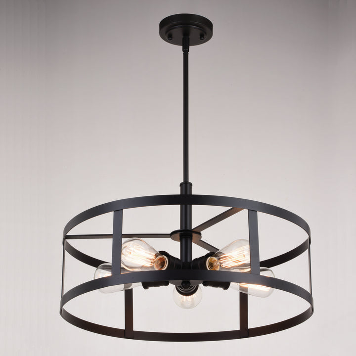 Vaxcel Akron P0376 Chandelier Light - Oil Rubbed Bronze