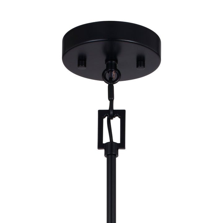 Vaxcel Canton P0379 Pendant Light - Black and Matte White