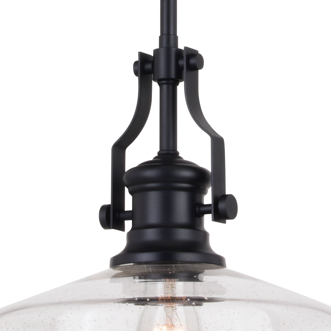 Vaxcel Beloit P0380 Pendant Light - Matte Black