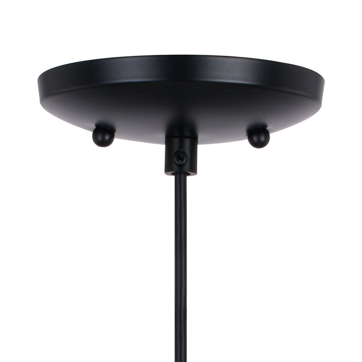 Vaxcel Milano P0384 Pendant Light - Matte Black
