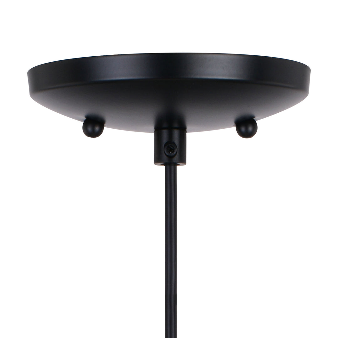 Vaxcel Milano P0386 Pendant Light - Matte Black