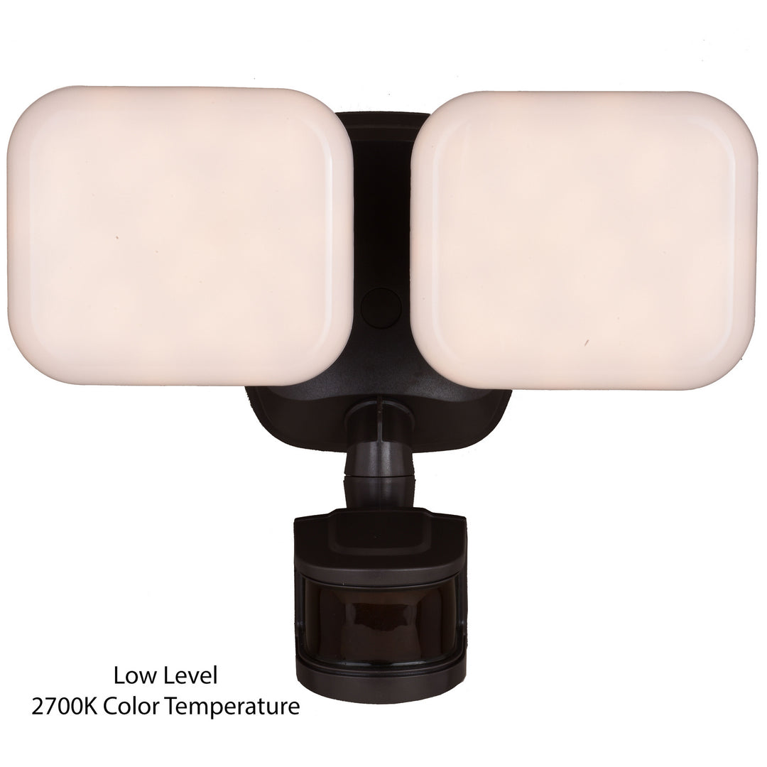 Vaxcel Lighting T0613 Theta Led Outdoor Motion Sensor Flood Light Outdoor Bronze / Dark
