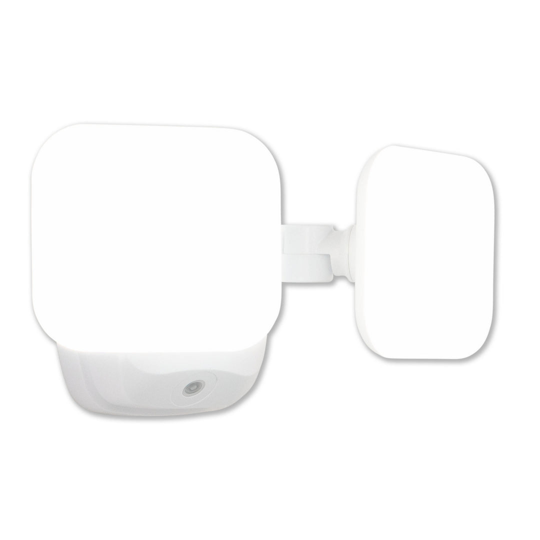 Vaxcel Lighting T0616 Theta Led Outdoor Dusk To Dawn Flood Light Outdoor White