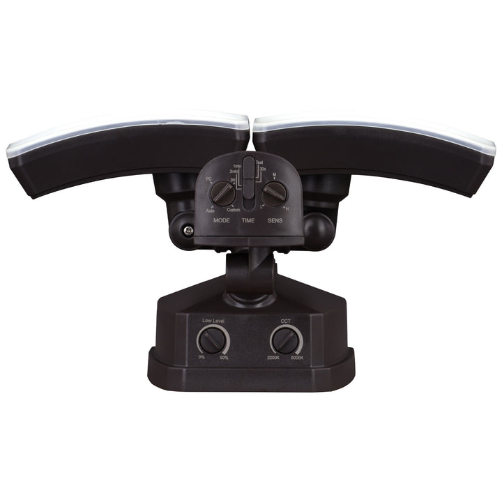 Vaxcel Lighting T0619 Zeta Led Outdoor Motion Sensor Security Flood Light Outdoor Bronze / Dark