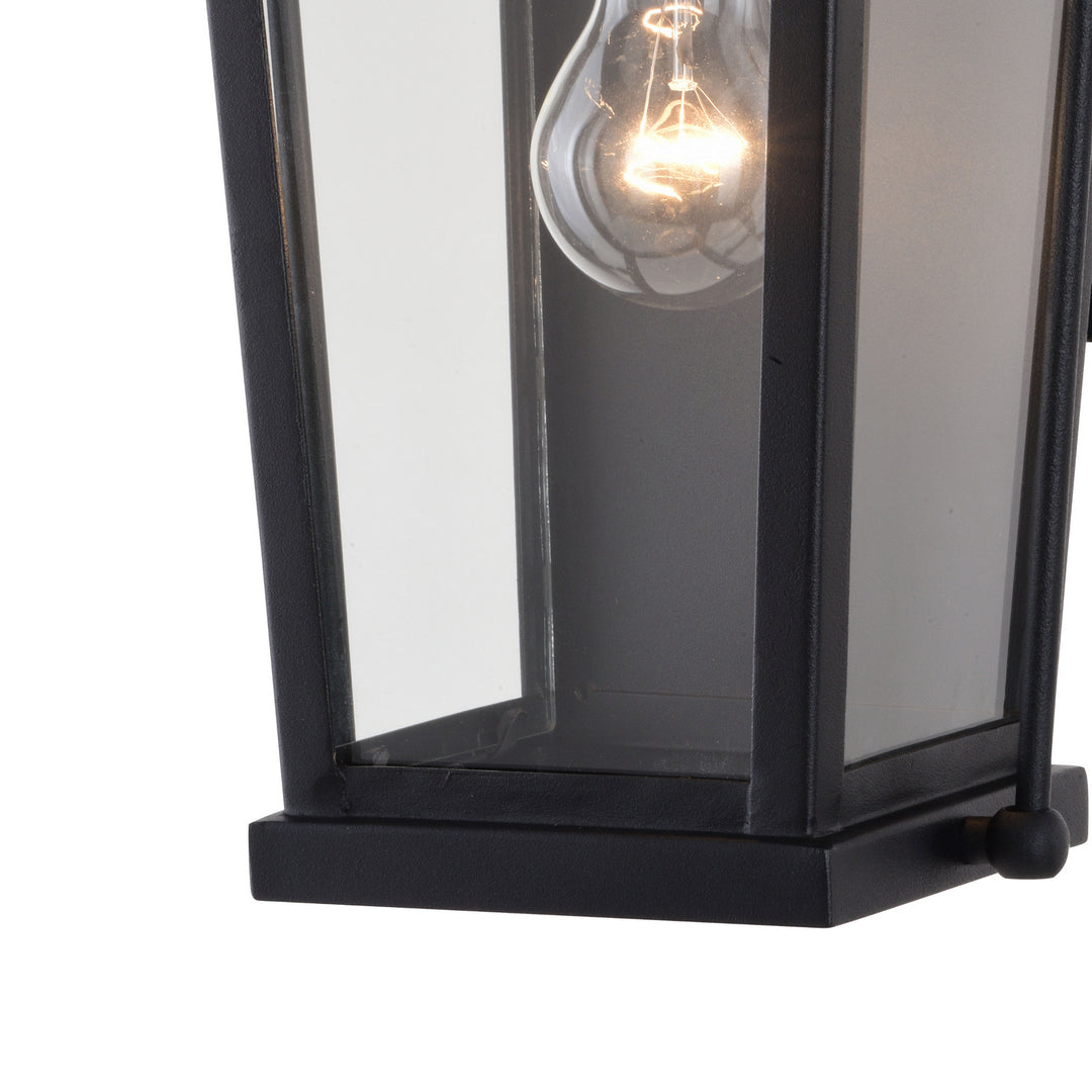 Vaxcel Lighting T0636 Lexington One Light Outdoor Motion Sensor Wall Mount Outdoor Black