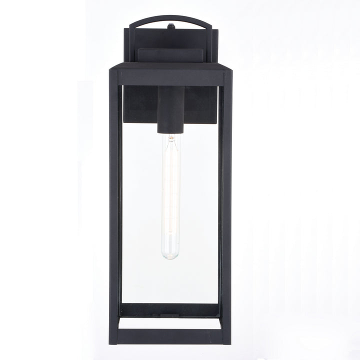 Vaxcel Lighting T0645 Kinzie One Light Outdoor Wal Mount Outdoor Black