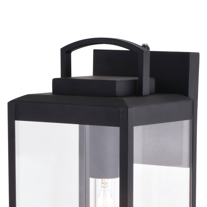 Vaxcel Lighting T0645 Kinzie One Light Outdoor Wal Mount Outdoor Black