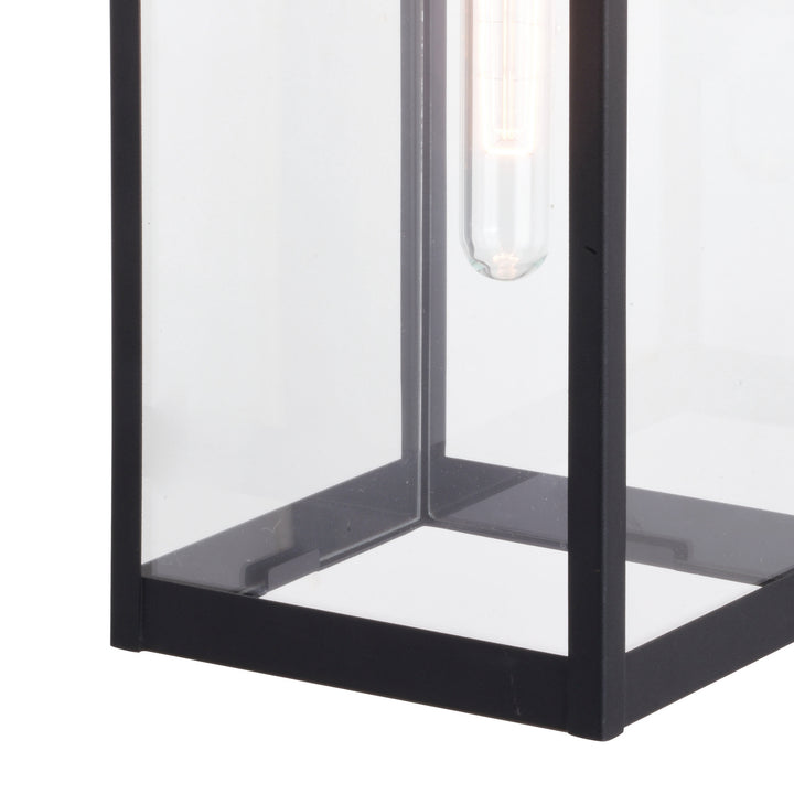 Vaxcel Lighting T0645 Kinzie One Light Outdoor Wal Mount Outdoor Black