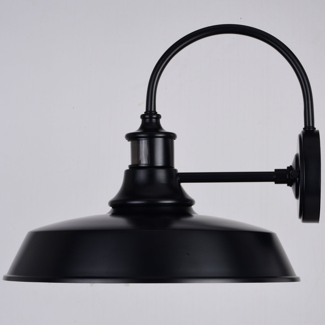 Vaxcel Lighting T0648 Dorado One Light Outdoor Motion Sensor Wall Mount Outdoor Black