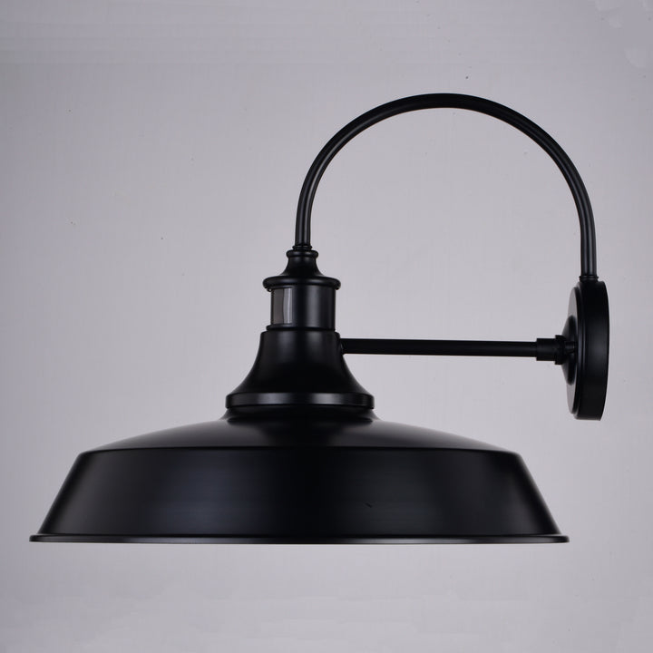 Vaxcel Lighting T0649 Dorado One Light Outdoor Motion Sensor Wall Mount Outdoor Black