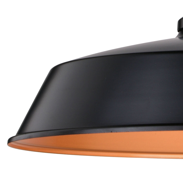 Vaxcel Lighting T0649 Dorado One Light Outdoor Motion Sensor Wall Mount Outdoor Black