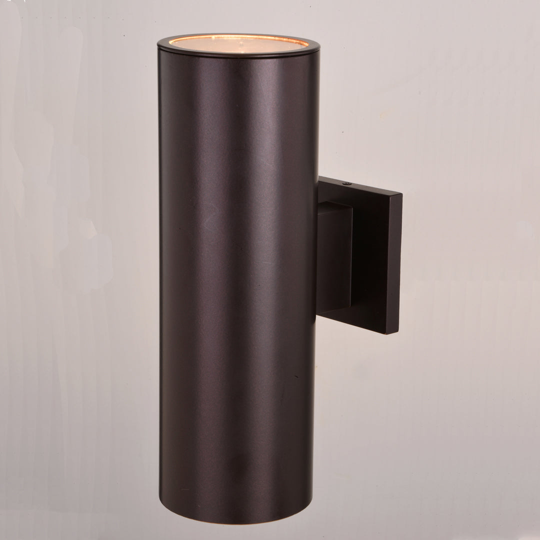 Vaxcel Lighting T0654 Chiasso Two Light Outdoor Wall Mount Outdoor Bronze / Dark