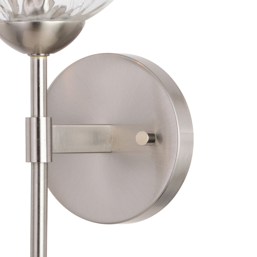 Vaxcel Olson W0409 Wall Light - Satin Nickel