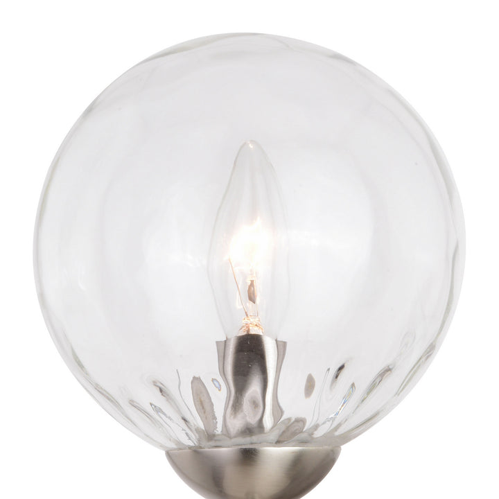 Vaxcel Olson W0409 Wall Light - Satin Nickel