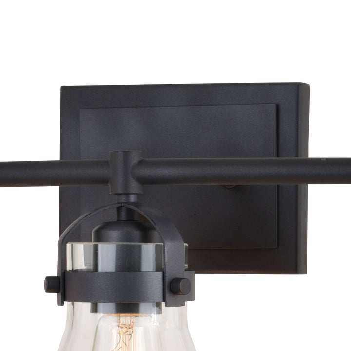 Vaxcel Mason W0412 Bath Vanity Light 23 in. wide - Charcoal Black