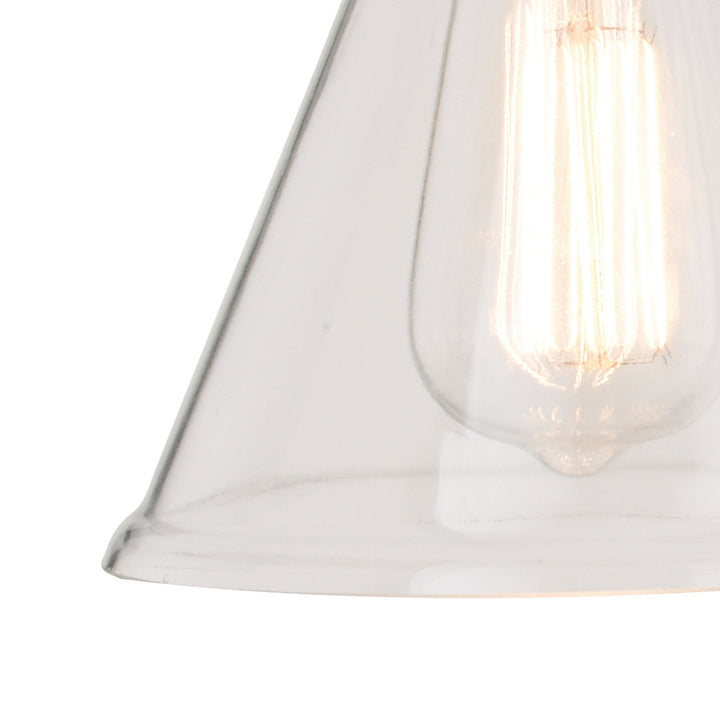 Vaxcel Mason W0412 Bath Vanity Light 23 in. wide - Charcoal Black