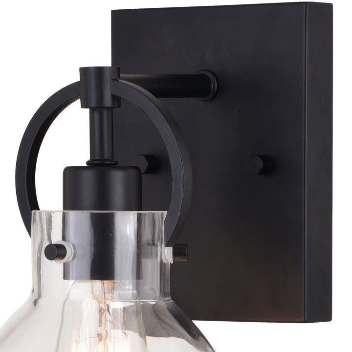 Vaxcel Ogden W0416 Wall Light - Matte Black