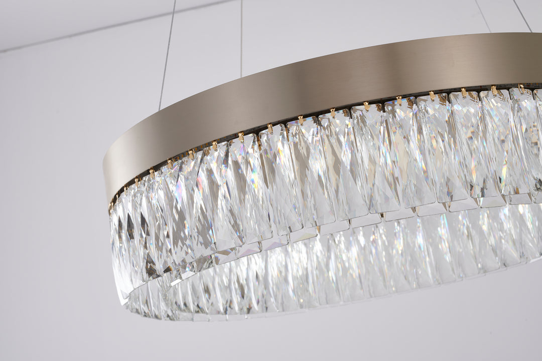 Bethel International FT94C24G/3K-1 Chandelier Light - Gold