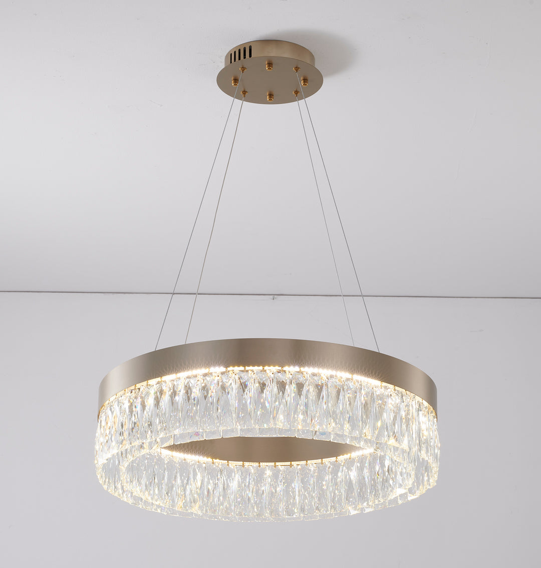 Bethel International FT94C24G/3K-1 Chandelier Light - Gold