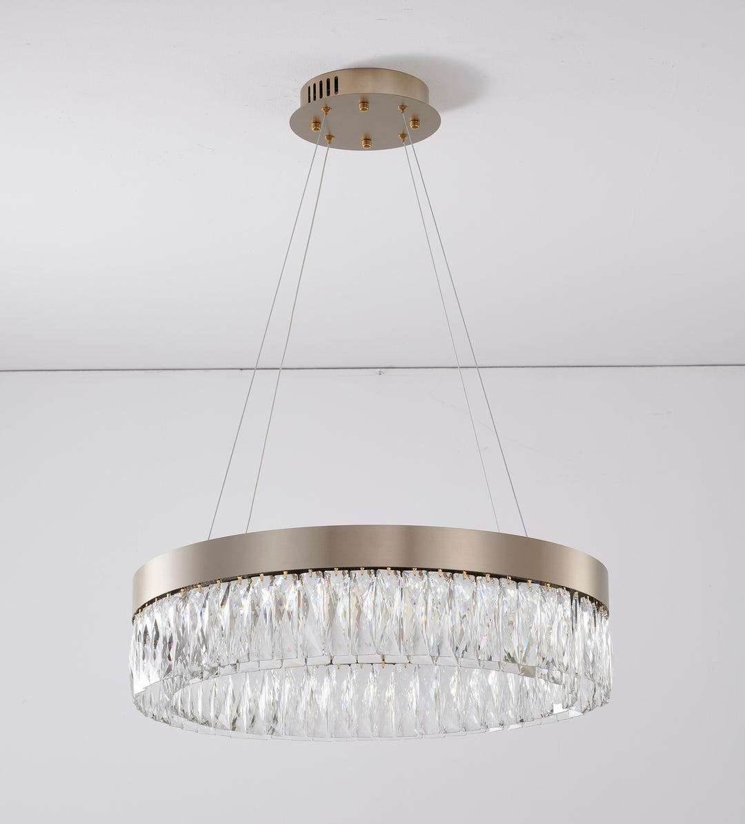 Bethel International FT94C24G/3K-1 Chandelier Light - Gold