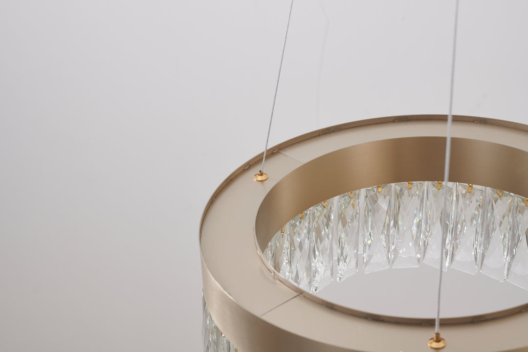 Bethel International FT95C16G/3K-1 Chandelier Light - Gold