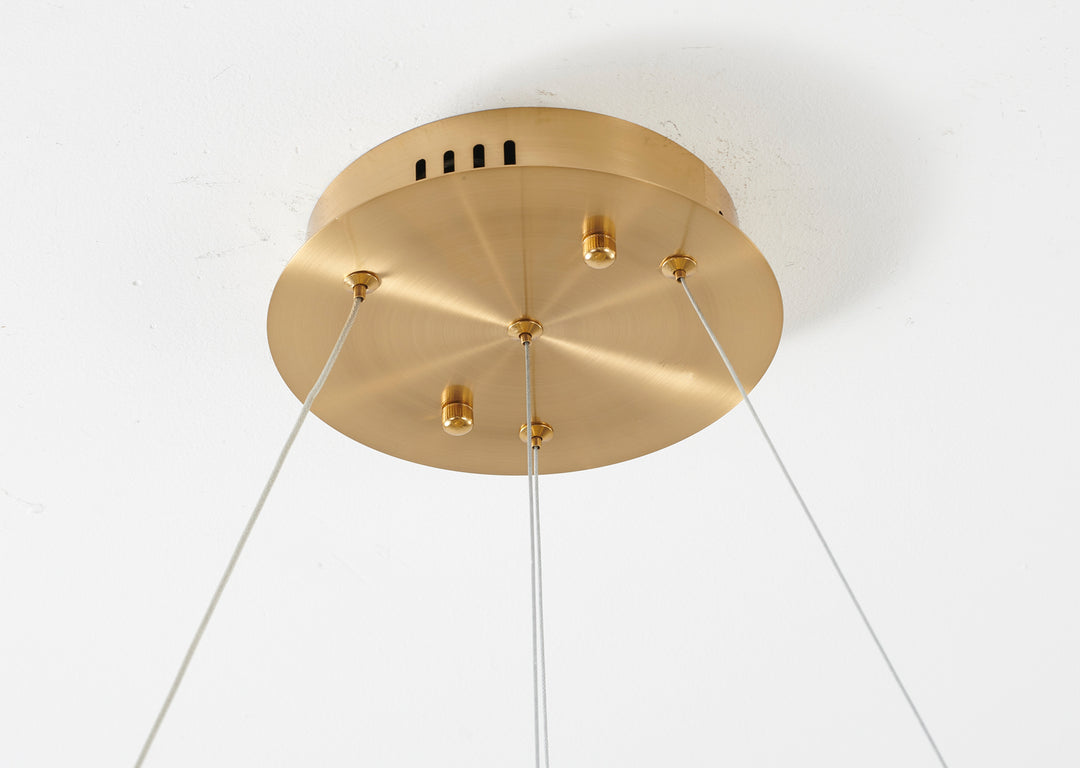 Bethel International GL305C19G-4000 Chandelier Light - Gold