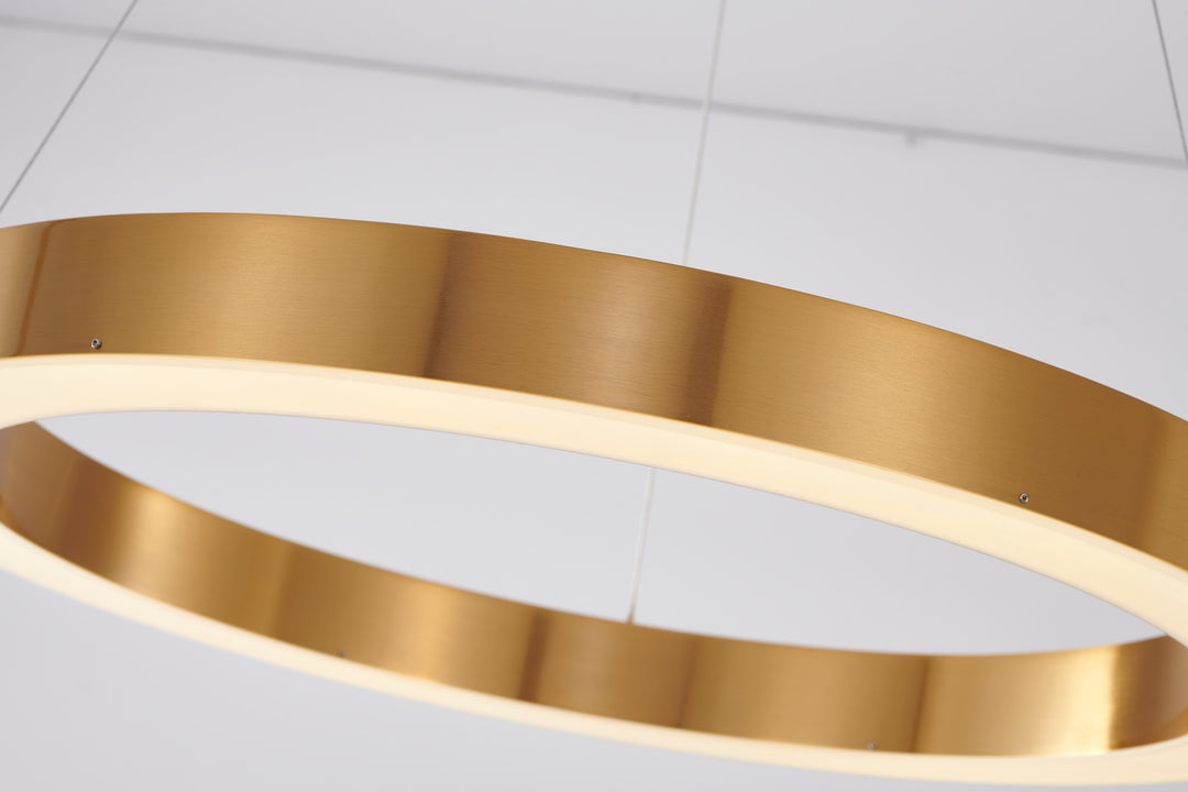 Bethel International GL306C23G-4000 Chandelier Light - Gold