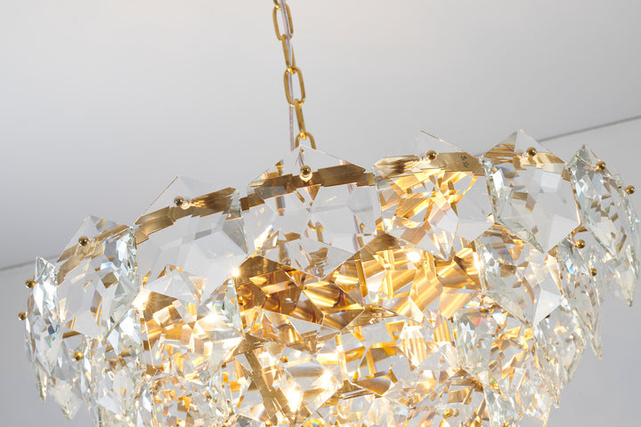 Bethel International GL433C24G Chandelier Light - Gold