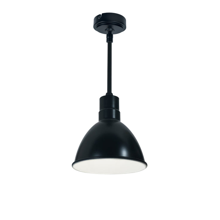 Nora NRLM-8ST1830BWLE4/96 Pendant Light - Black Outer / White Inner