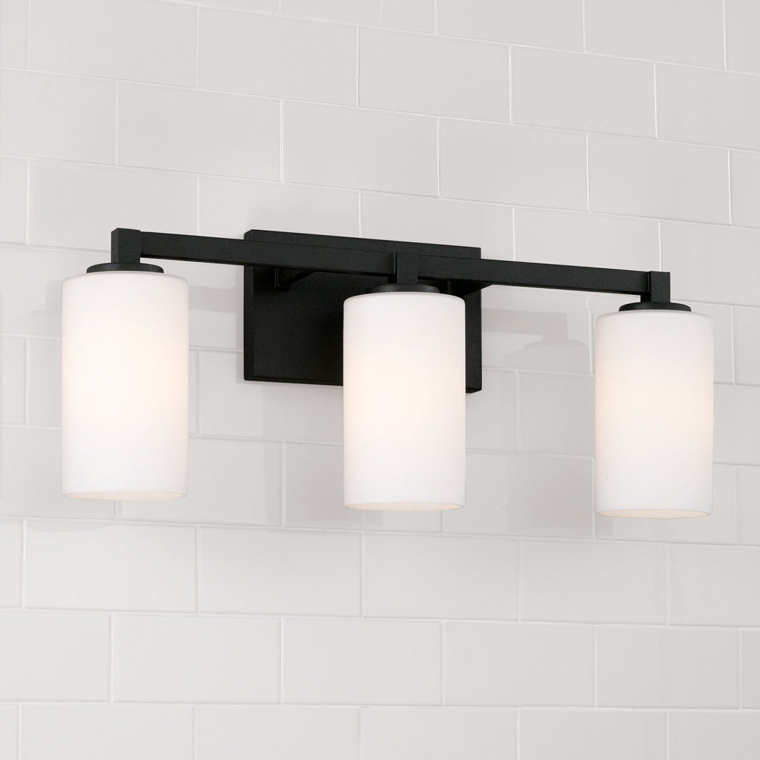 Capital Ravenwood 119831BI-545 Bath Vanity Light 23 in. wide - Black Iron