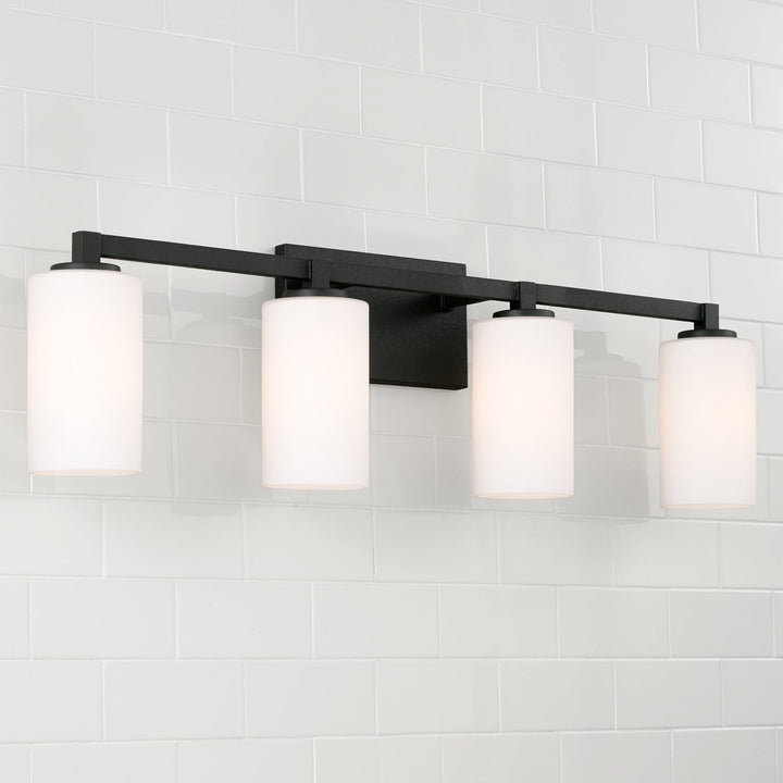 Capital Ravenwood 119841BI-545 Bath Vanity Light 33 in. wide - Black Iron