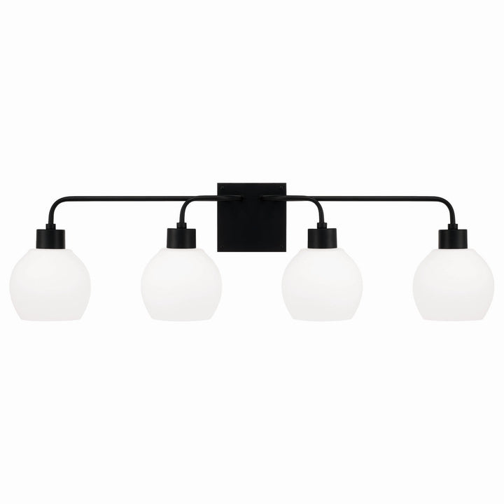 Capital Tanner 120041MB-540 Bath Vanity Light 34 in. wide - Matte Black