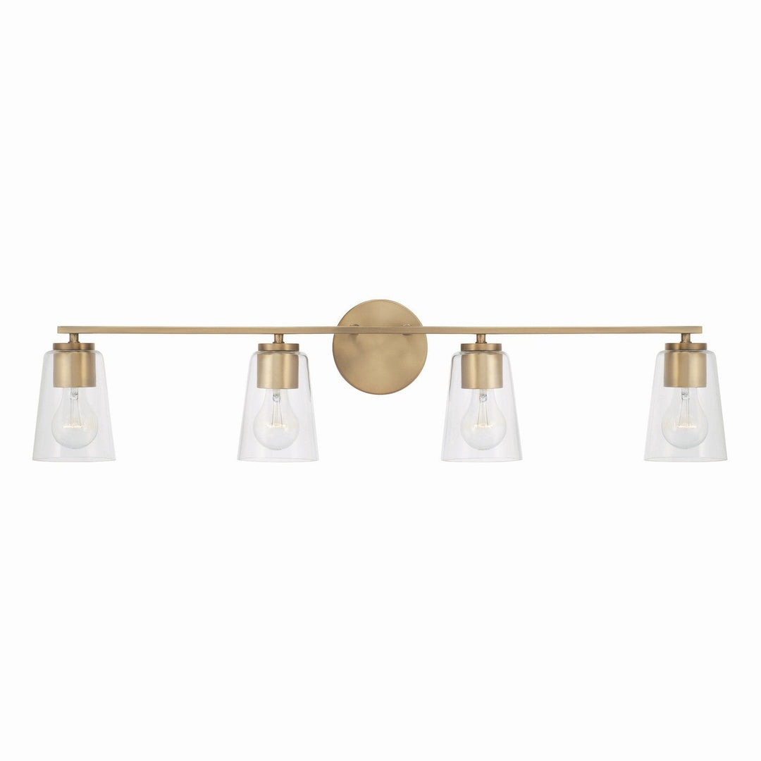 Capital Portman 148641AD-537 Bath Vanity Light 36 in. wide - Aged Brass