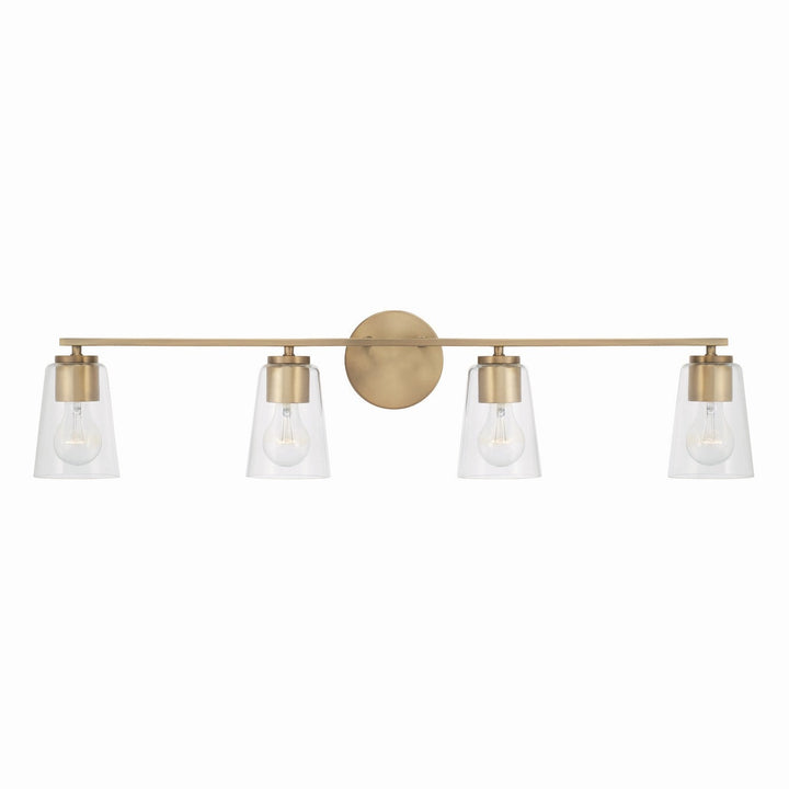 Capital Portman 148641AD-537 Bath Vanity Light 36 in. wide - Aged Brass