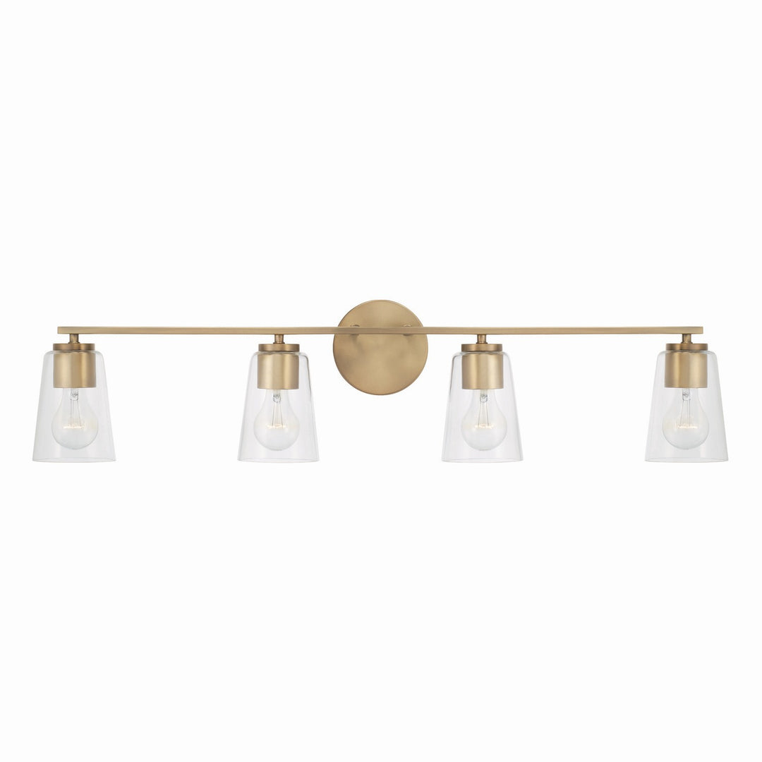 Capital Portman 148641AD-537 Bath Vanity Light 36 in. wide - Aged Brass