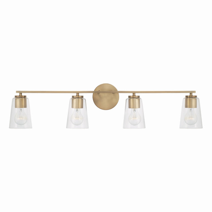 Capital Portman 148641AD-537 Bath Vanity Light 36 in. wide - Aged Brass