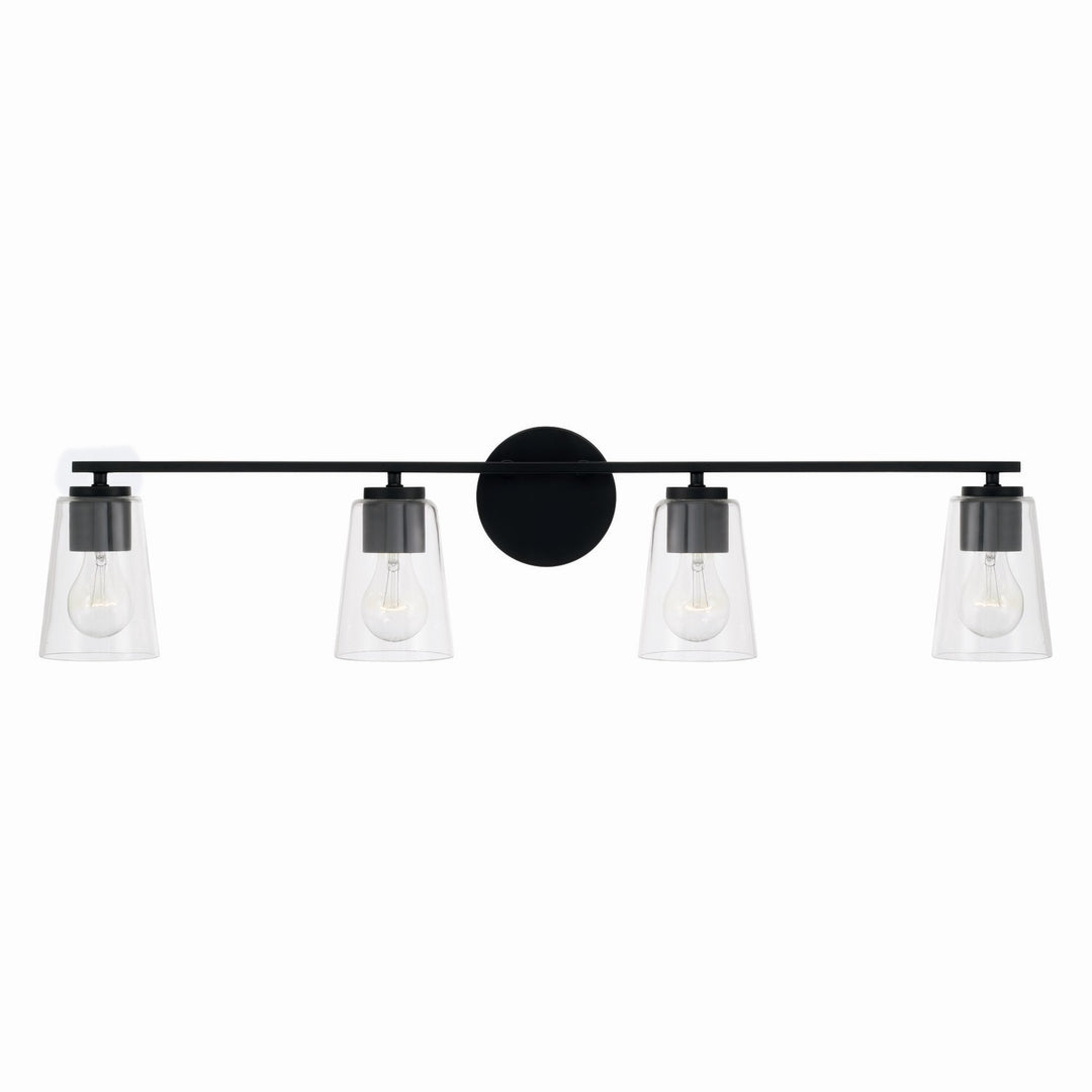 Capital Portman 148641MB-537 Bath Vanity Light 36 in. wide - Matte Black